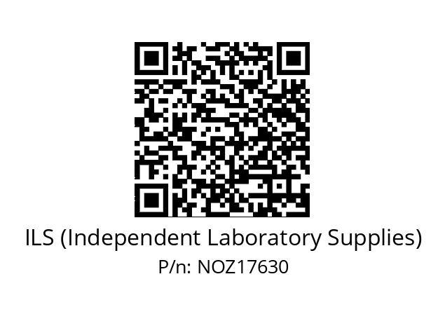   ILS (Independent Laboratory Supplies) NOZ17630