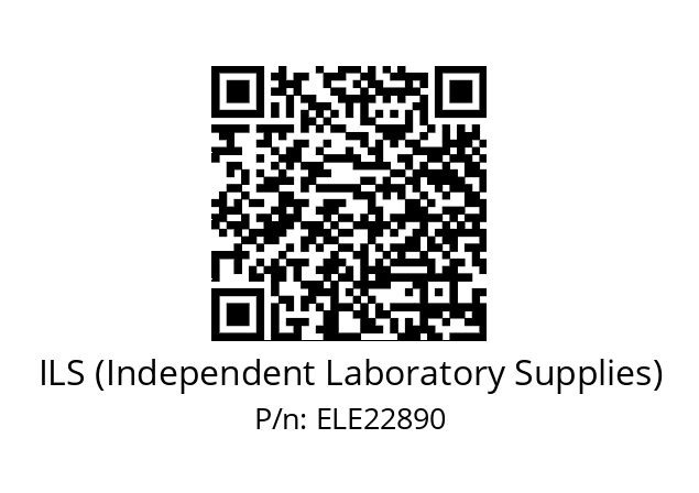   ILS (Independent Laboratory Supplies) ELE22890