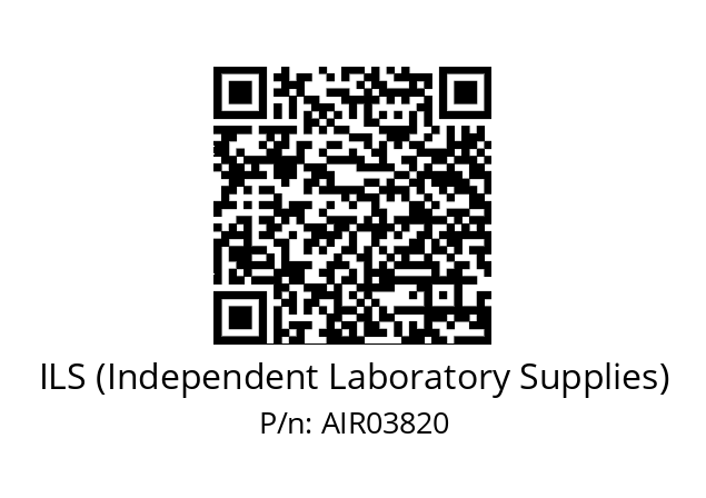   ILS (Independent Laboratory Supplies) AIR03820