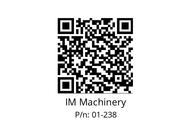   IM Machinery 01-238