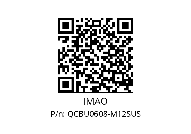   IMAO QCBU0608-M12SUS