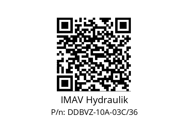   IMAV Hydraulik DDBVZ-10A-03C/36