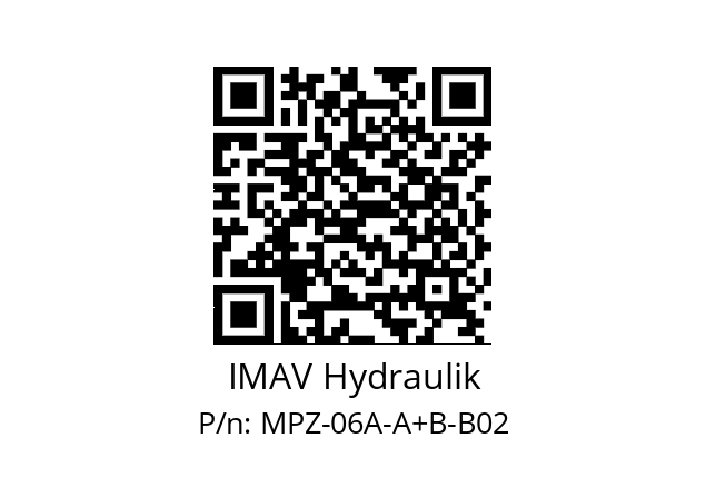   IMAV Hydraulik MPZ-06A-A+B-B02