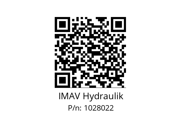   IMAV Hydraulik 1028022