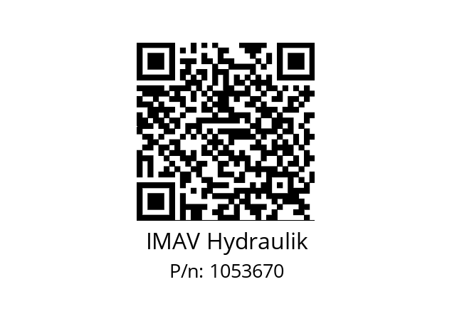   IMAV Hydraulik 1053670