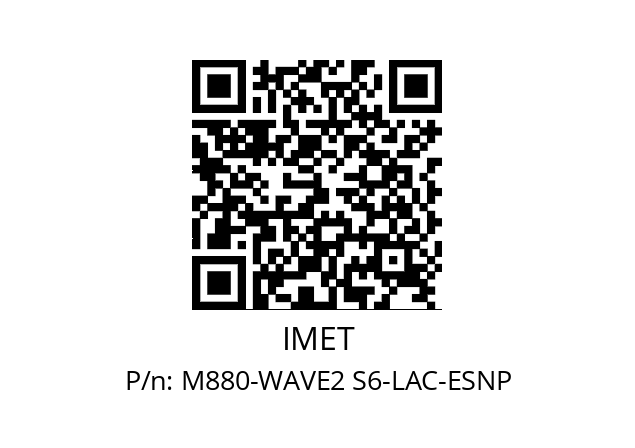   IMET M880-WAVE2 S6-LAC-ESNP