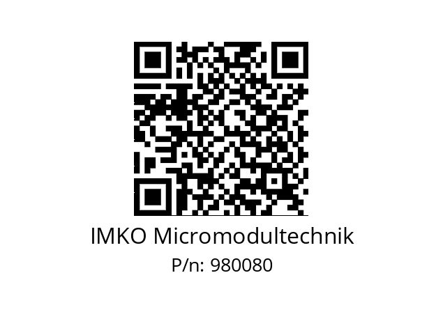   IMKO Micromodultechnik 980080