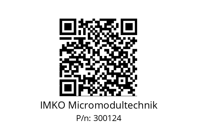   IMKO Micromodultechnik 300124