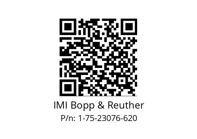   IMI Bopp & Reuther 1-75-23076-620