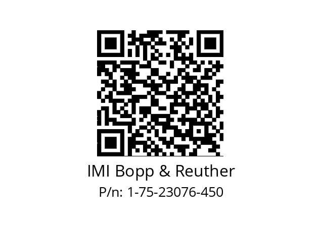   IMI Bopp & Reuther 1-75-23076-450