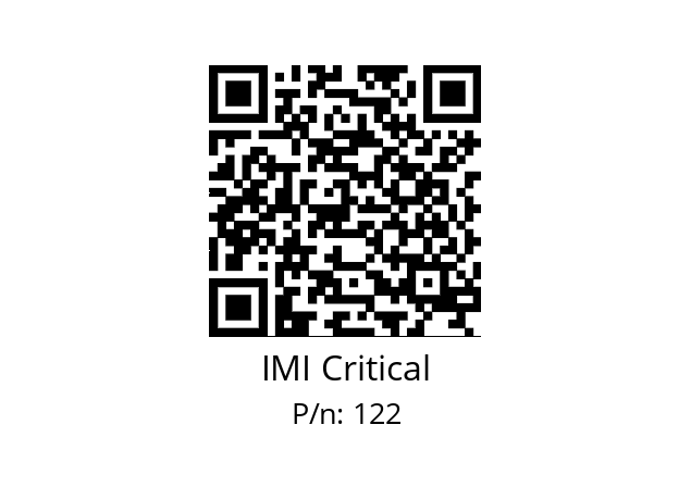   IMI Critical 122