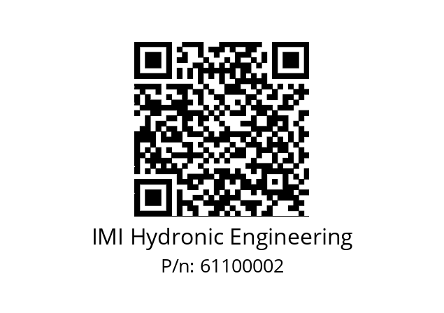   IMI Hydronic Engineering 61100002