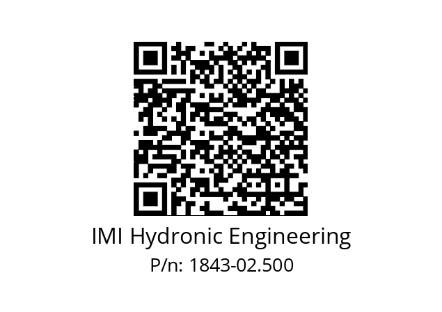   IMI Hydronic Engineering 1843-02.500