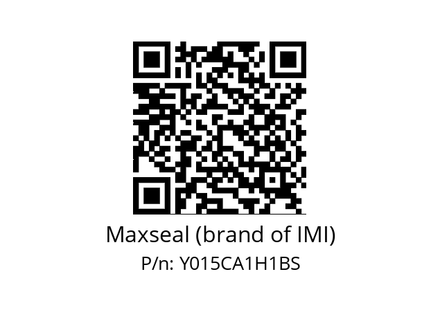   Maxseal (brand of IMI) Y015CA1H1BS