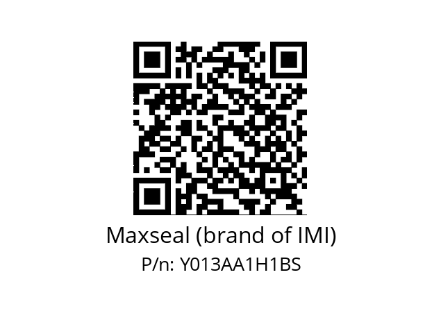   Maxseal (brand of IMI) Y013AA1H1BS