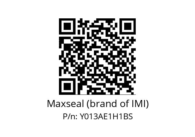   Maxseal (brand of IMI) Y013AE1H1BS