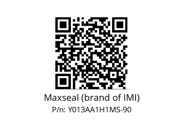   Maxseal (brand of IMI) Y013AA1H1MS-90