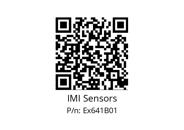   IMI Sensors Ex641В01