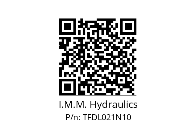   I.M.M. Hydraulics TFDL021N10