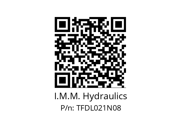   I.M.M. Hydraulics TFDL021N08