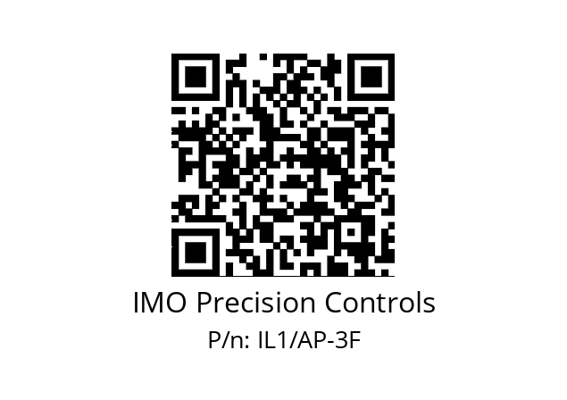   IMO Precision Controls IL1/AP-3F