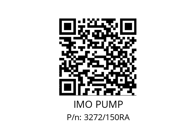   IMO PUMP 3272/150RA