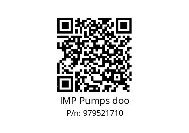   IMP Pumps doo 979521710