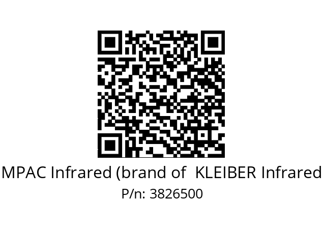   IMPAC Infrared (brand of  KLEIBER Infrared) 3826500