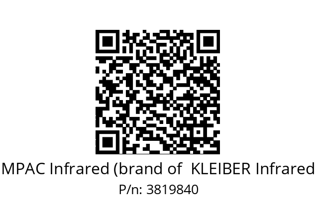   IMPAC Infrared (brand of  KLEIBER Infrared) 3819840