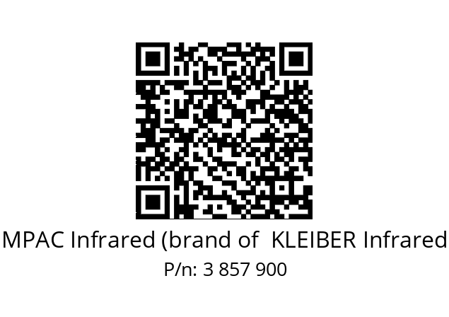   IMPAC Infrared (brand of  KLEIBER Infrared) 3 857 900