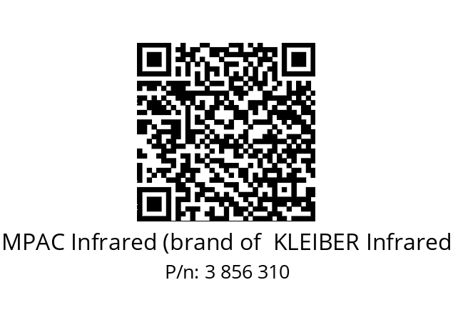   IMPAC Infrared (brand of  KLEIBER Infrared) 3 856 310