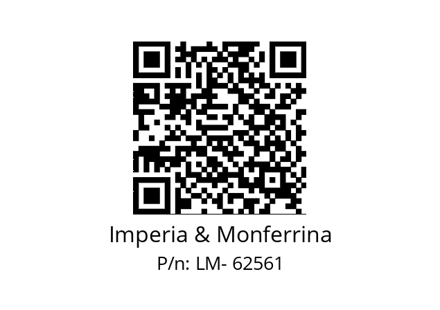   Imperia & Monferrina LM- 62561