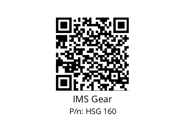   IMS Gear HSG 160