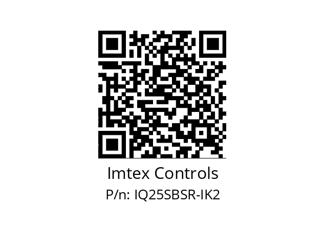   Imtex Controls IQ25SBSR-IK2