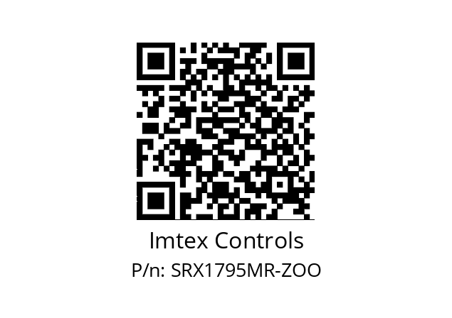   Imtex Controls SRX1795MR-ZOO