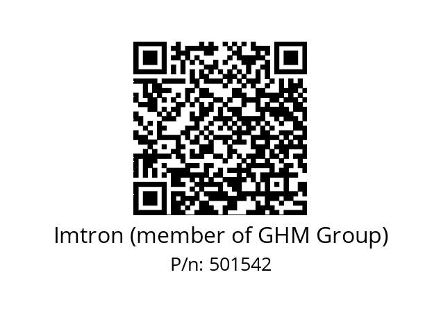  TSA-FIL1-V1-5K-BW-V1 Imtron (member of GHM Group) 501542