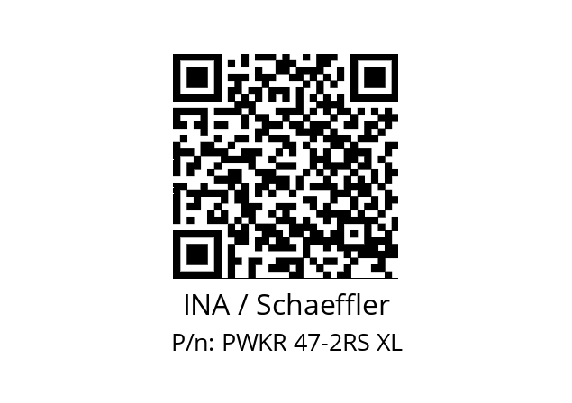   INA / Schaeffler PWKR 47-2RS XL