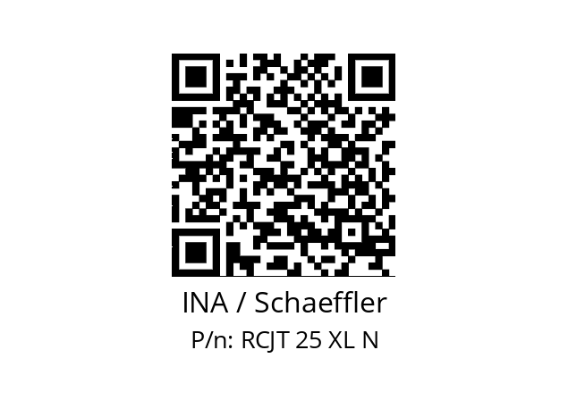   INA / Schaeffler RCJT 25 XL N