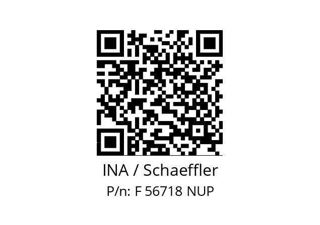   INA / Schaeffler F 56718 NUP