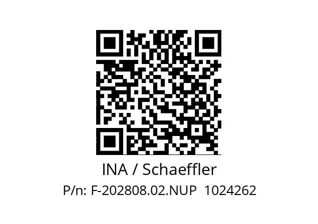   INA / Schaeffler F-202808.02.NUP  1024262