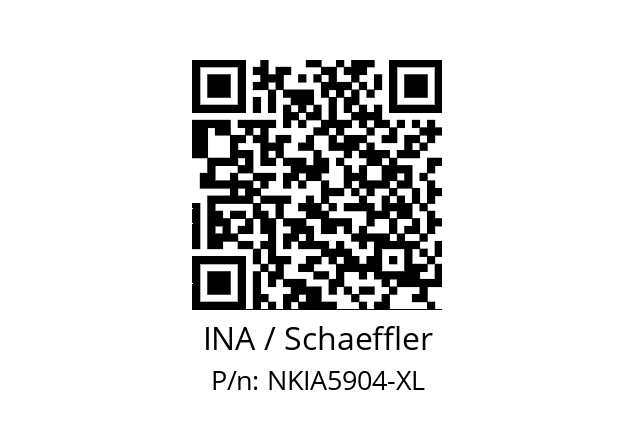   INA / Schaeffler NKIA5904-XL