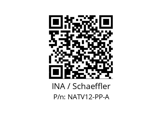   INA / Schaeffler NATV12-PP-A