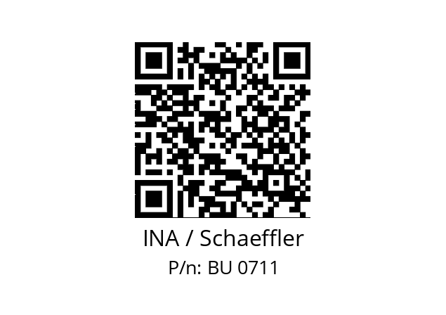   INA / Schaeffler BU 0711