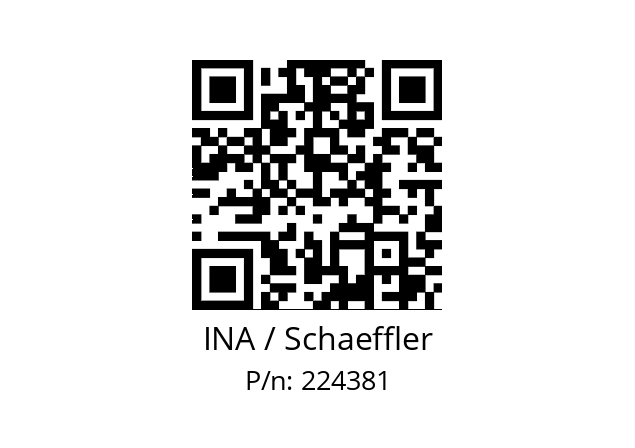   INA / Schaeffler 224381