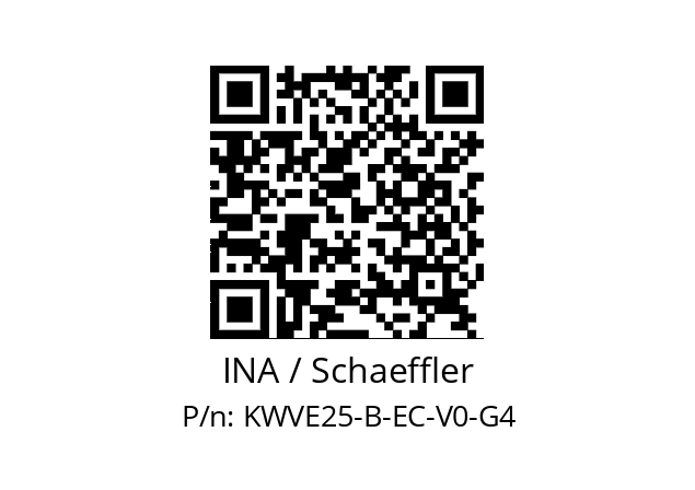   INA / Schaeffler KWVE25-B-EC-V0-G4