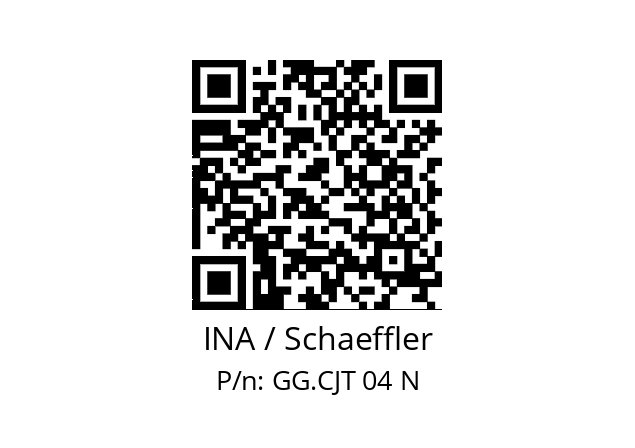   INA / Schaeffler GG.CJT 04 N