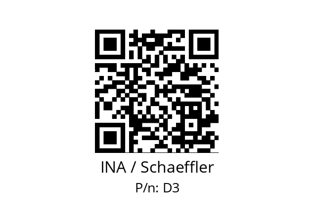   INA / Schaeffler D3