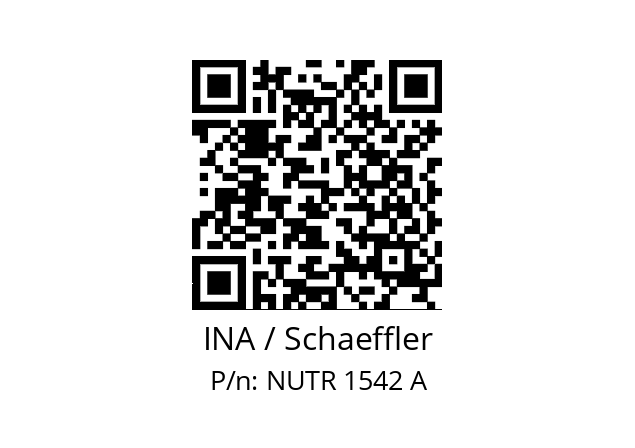   INA / Schaeffler NUTR 1542 A