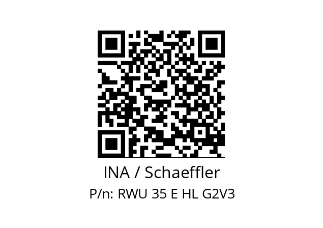   INA / Schaeffler RWU 35 E HL G2V3