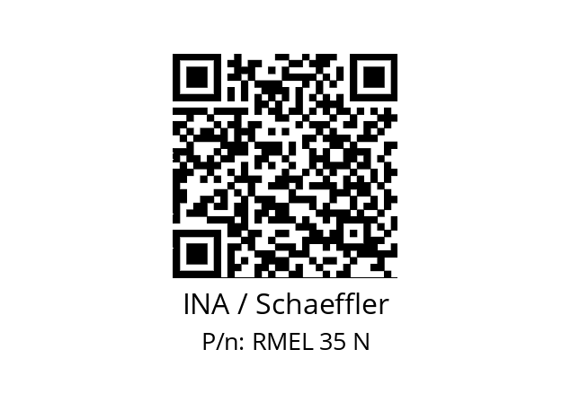   INA / Schaeffler RMEL 35 N